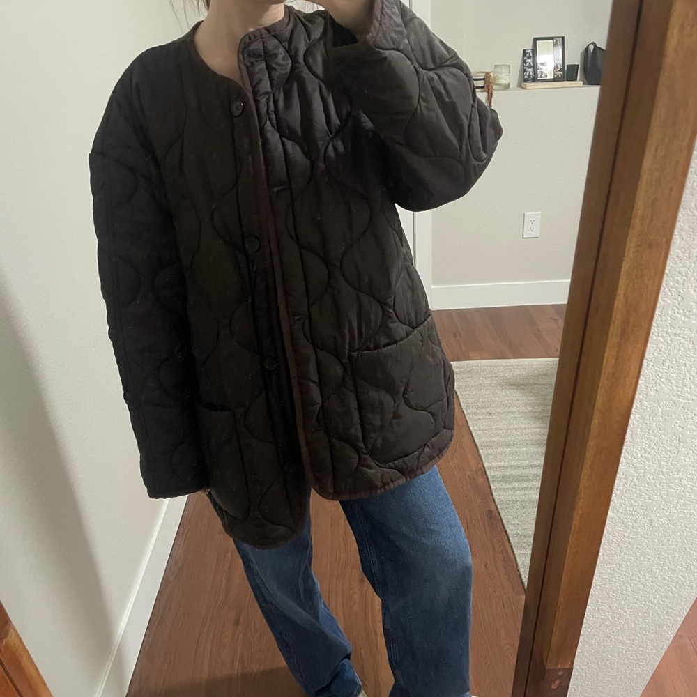 babaton quilted jacket